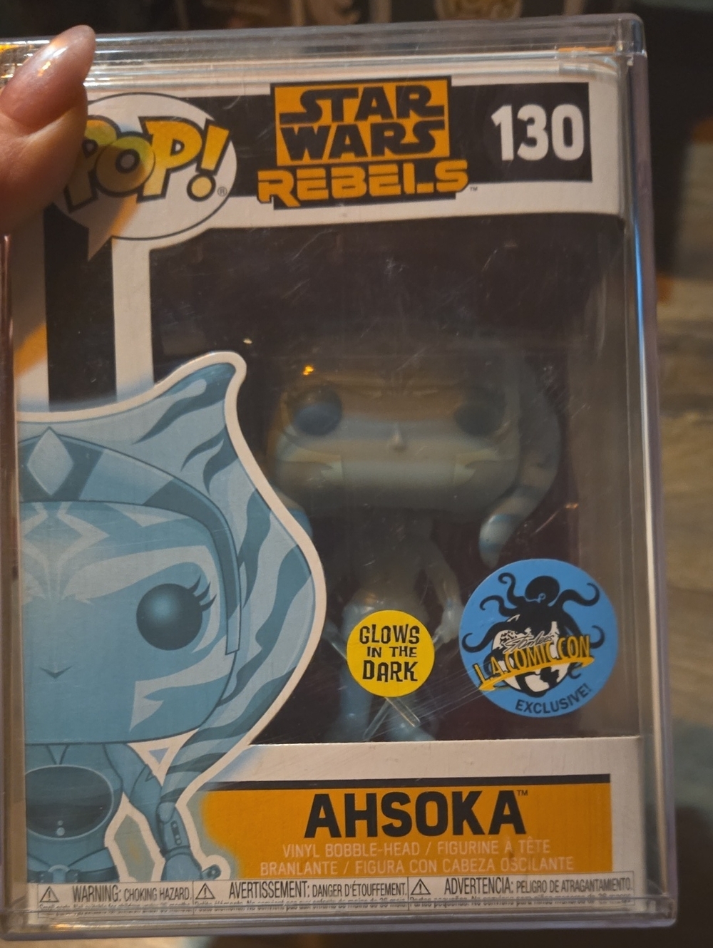 Funko Ahsoka Pop! - Blue Glow